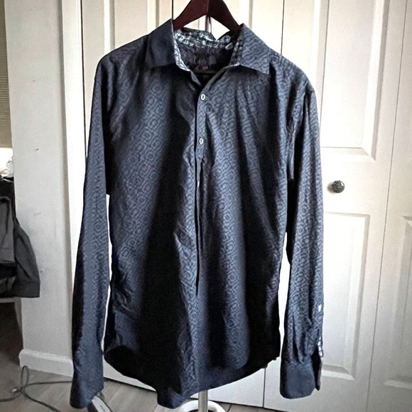 Robert Graham Other - Robert Graham Geometric Pattern Button Up Casual Shirt Men's Large Long Sleeve